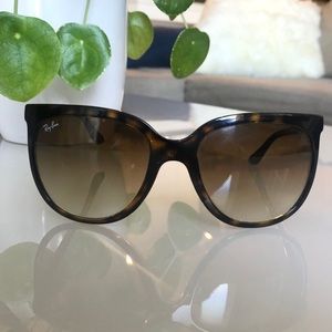 Ray-Ban CATS 1000 tortoise frame sunglasses
